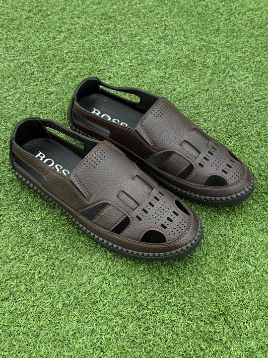 Erkaklar yozgi oyoq kiyimi - nafas oluvchi sandal, yengil va qulay, 40–44