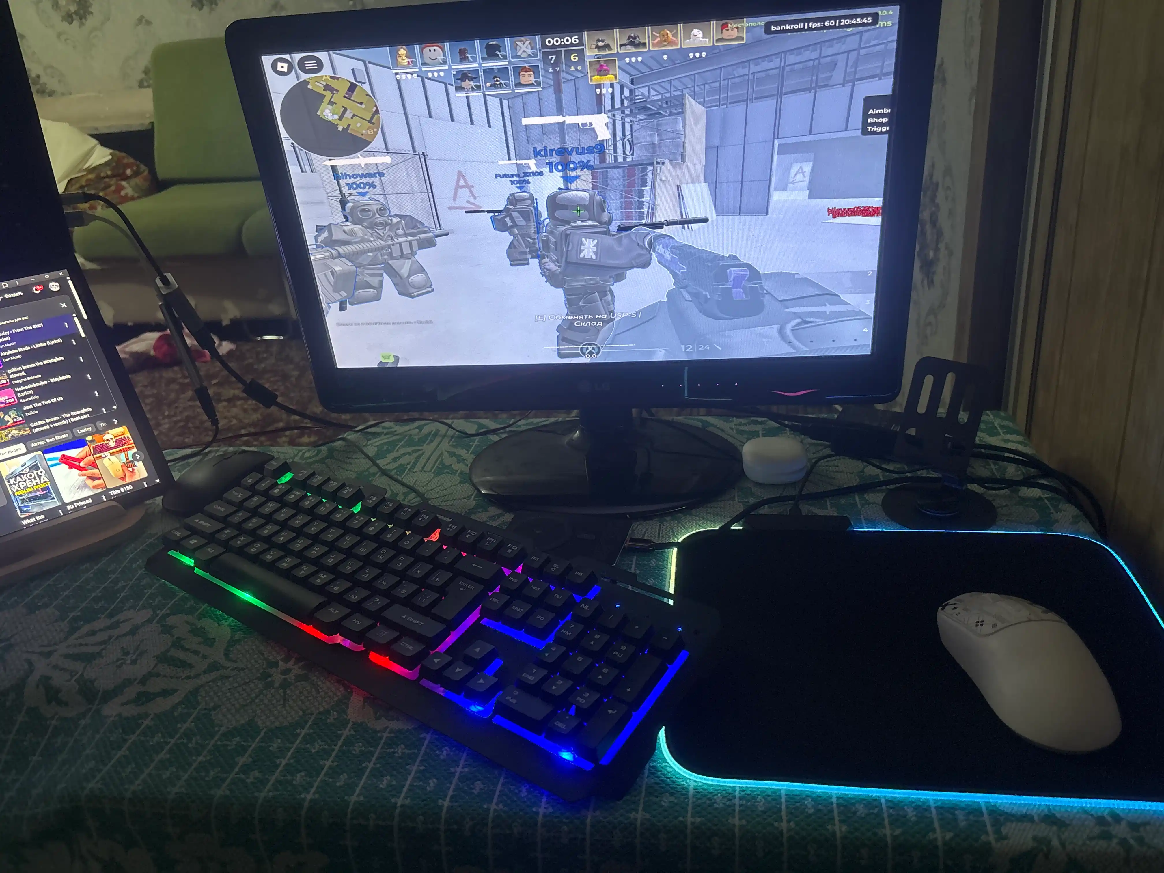 Игровой коврик для мыши 800×300 мм, геймерский, для компьютера, ноутбука