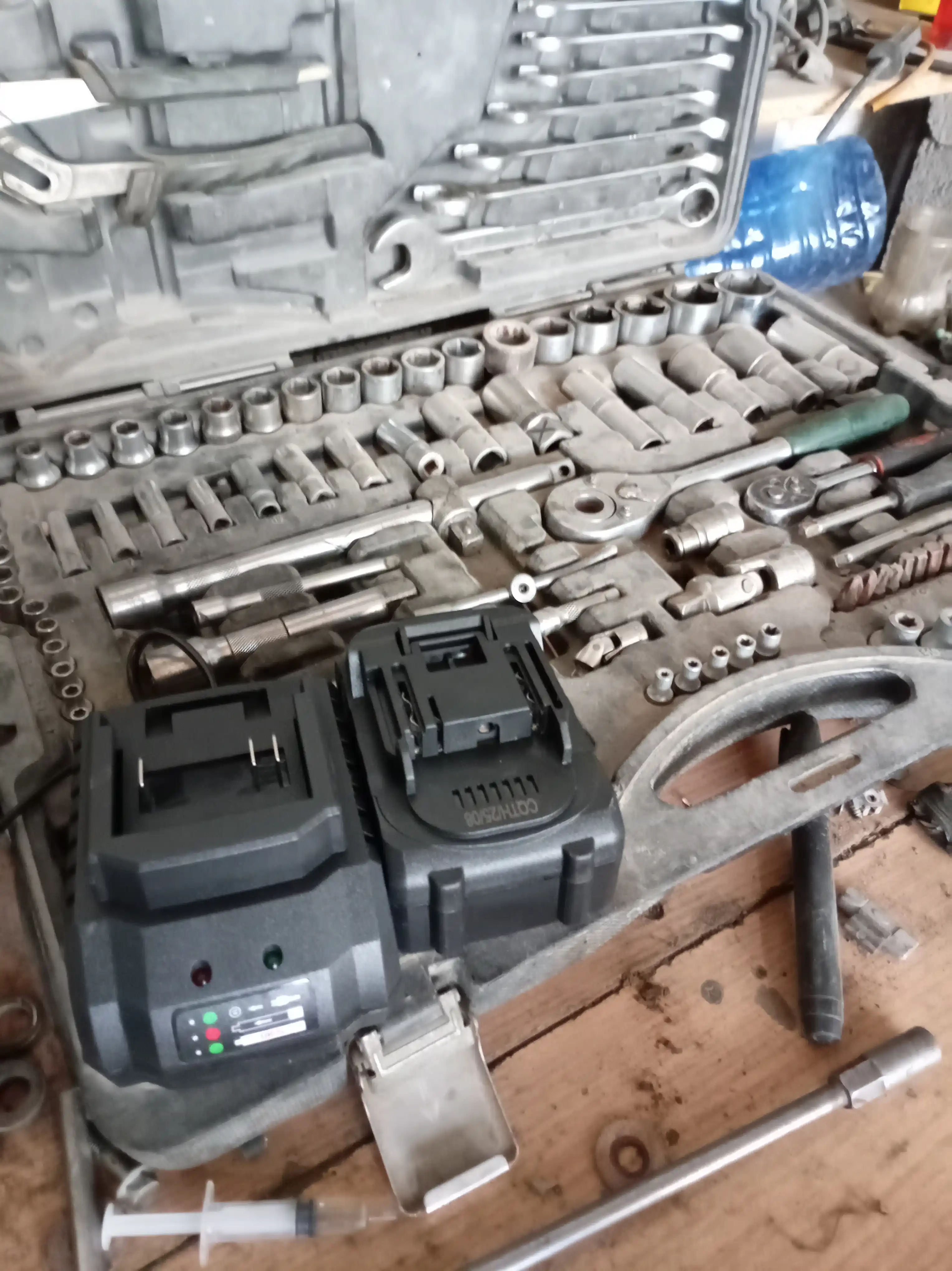 Гайковерт ударный, профессиональный гайковёрт GIDROX GPD-21V-D 600 N.M