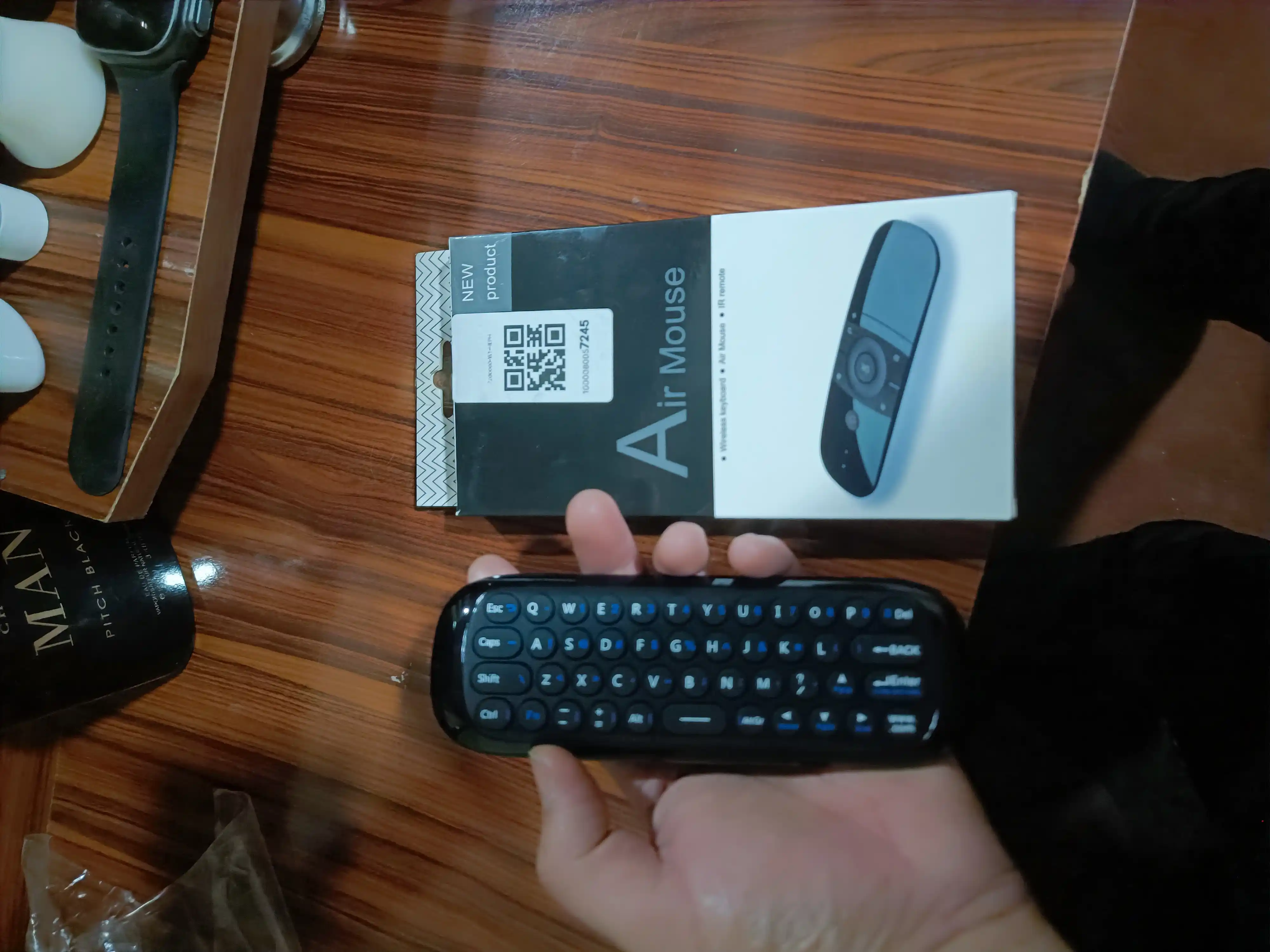 Android TV, Smart TV va TV pristavkalari uchun Air Mouse Wechip W1 ovozli boshqaruv pulti