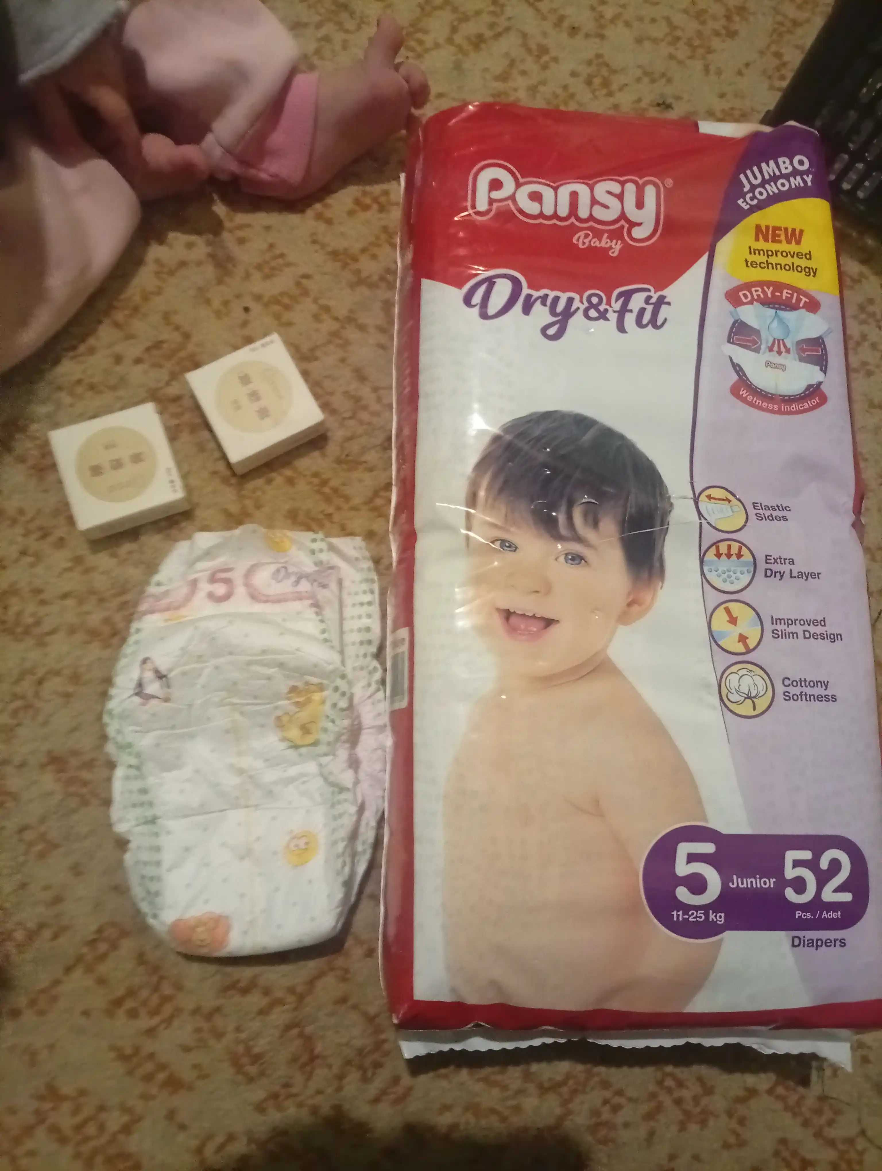 Tagliklar Pansy Jumbo Junior, №5, 11-25 kg, 52 dona