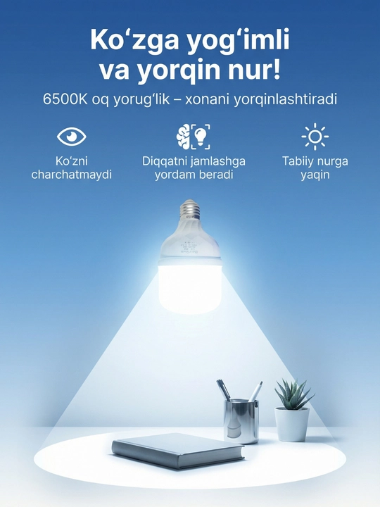 LED лампа Beltoms 20W E27 белый свет – Ресурс 35 000 часов