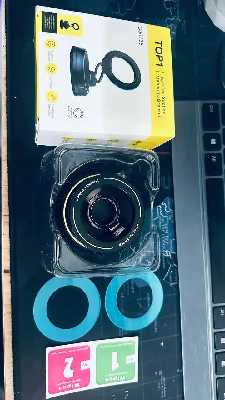 Магнитный держатель для телефона VC2 Flex, вакуумный, 360°
