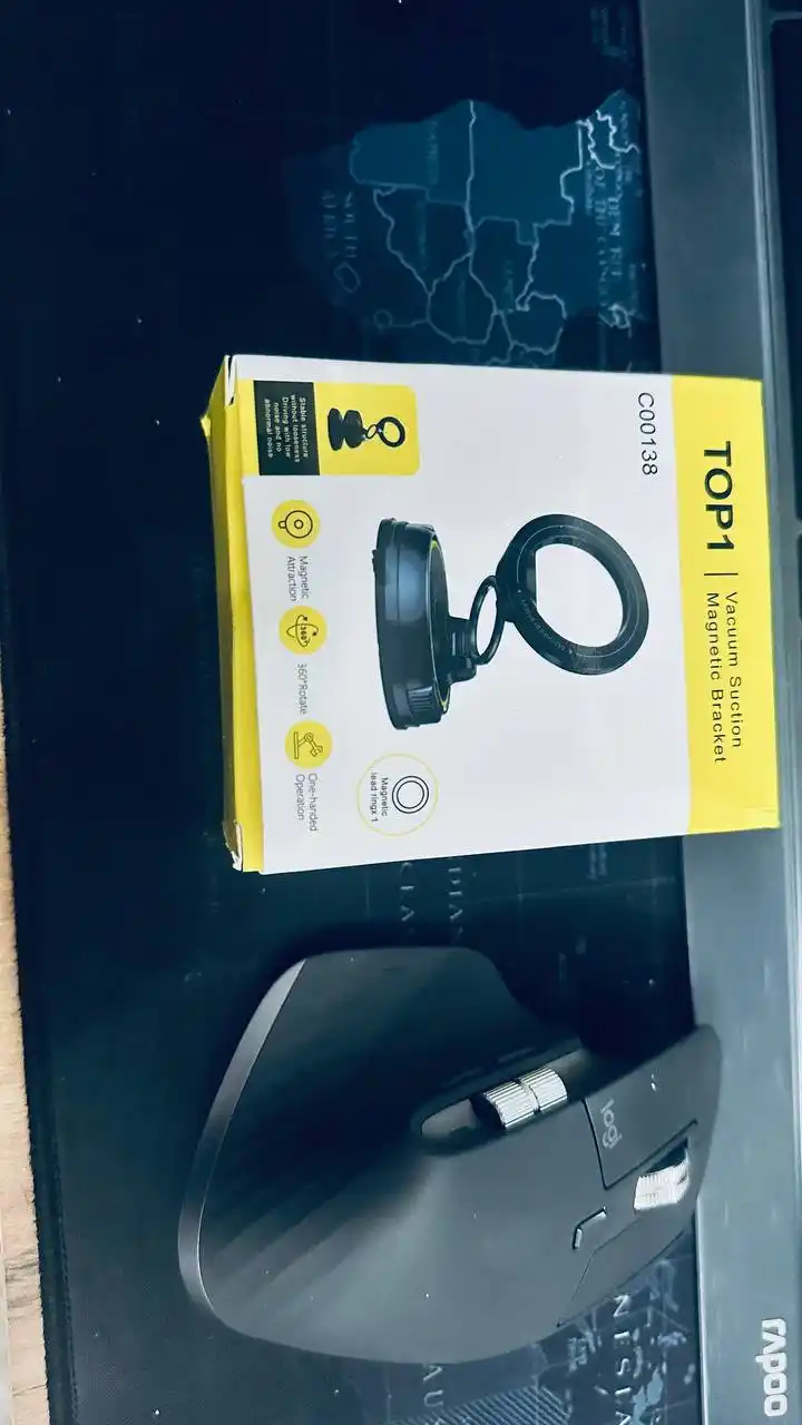 Магнитный держатель для телефона VC2 Flex, вакуумный, 360°