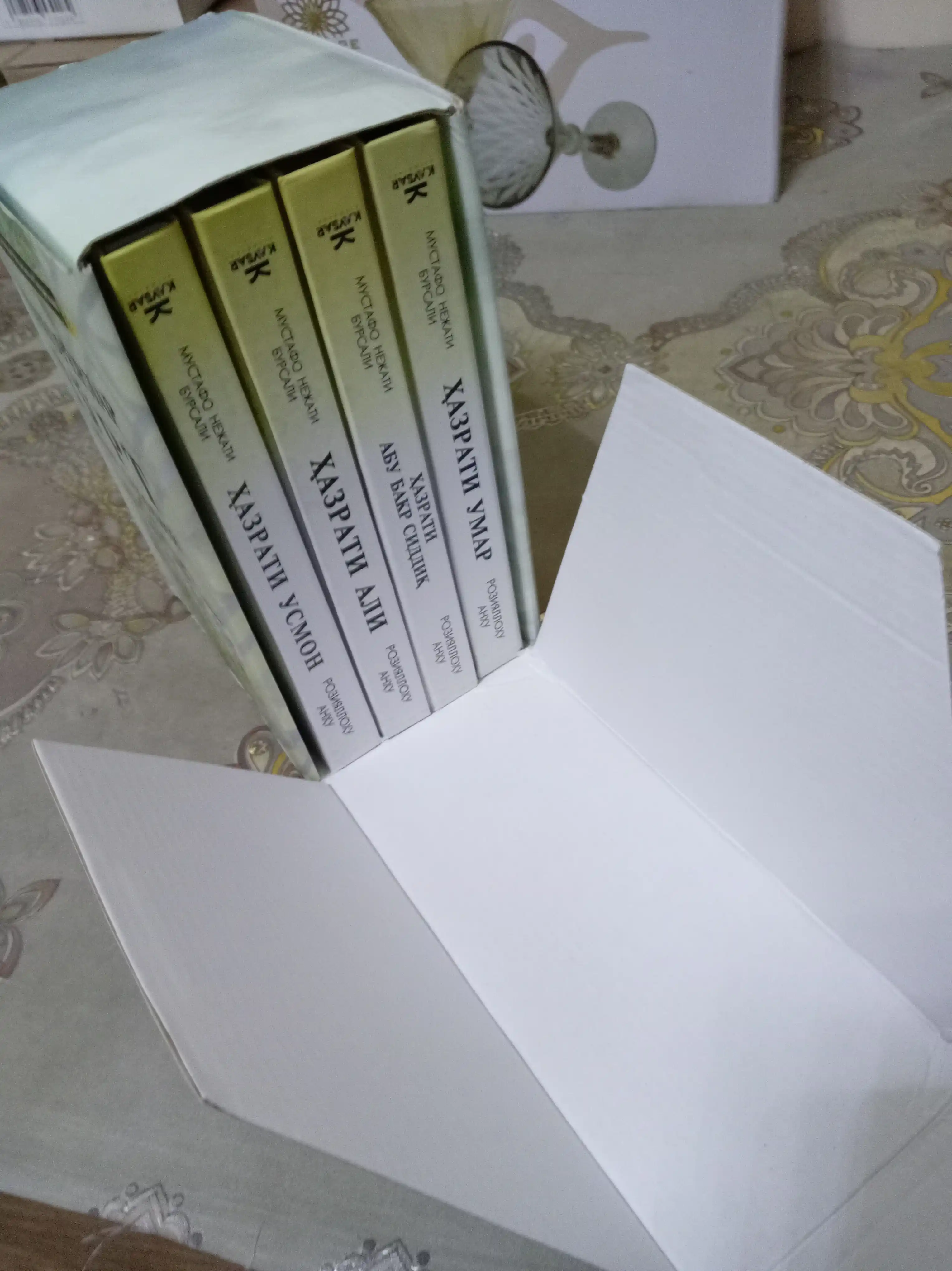 Chahoriyorlar, to'rt buyuk sahobiy, eng ulug' sahobalar Abu Bakir, Umar Usmon, Ali r.a