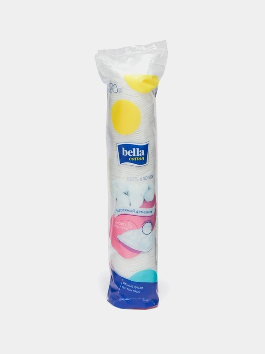 Ватные диски Bella cotton в полиэтиленовой упаковке