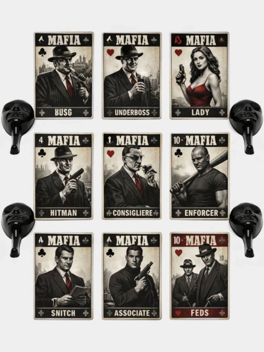 Bolalar uchun “Mafia” o‘yin kartalari