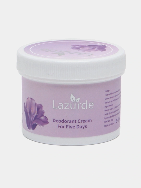 Lazurde dezodorant krem, 5 kunlik himoya, 50 ml
