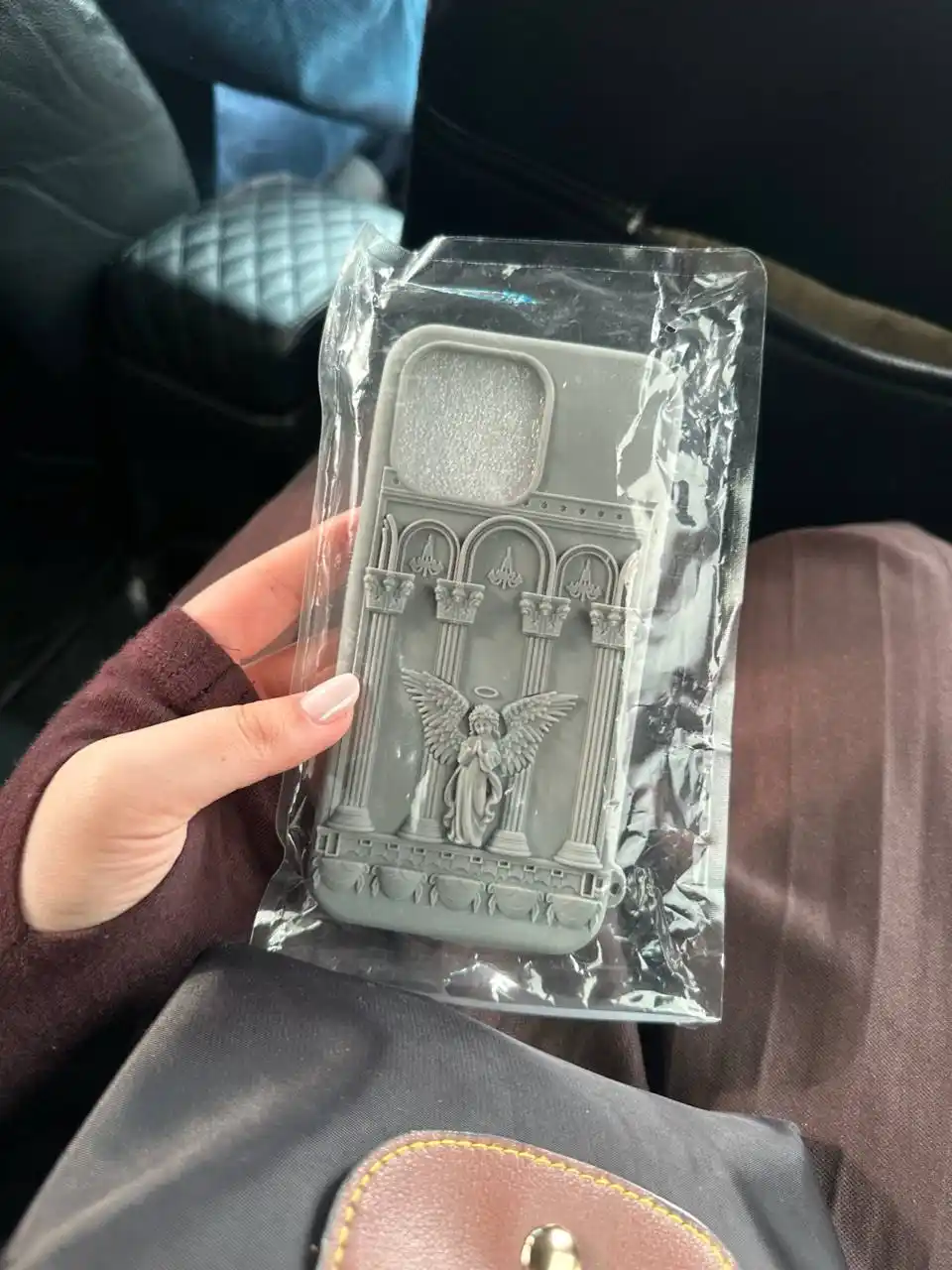 IPhone g‘ilofi, oq, kulrang g‘ilof, 13, 14, 15, 16, PRO, PRO MAX