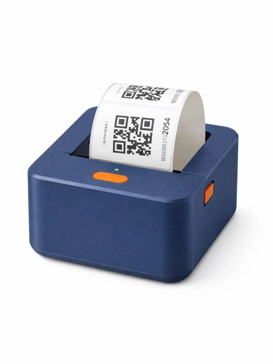 Yorliq, chek va markirovka uchun portativ termoprinter, 50 mm, USB + Bluetooth
