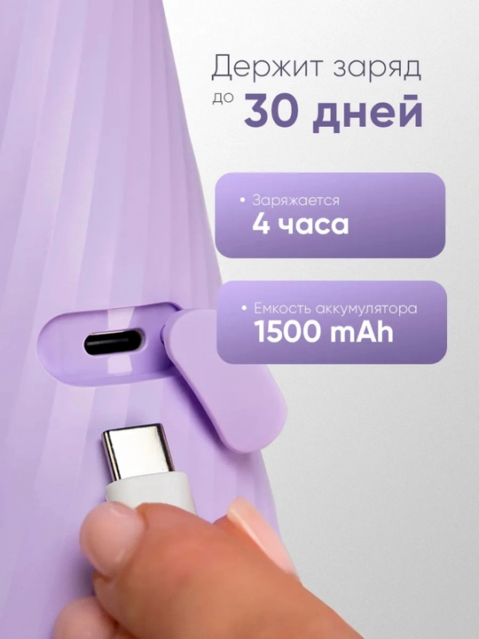 Ирригатор для зубов Revyline портативный для полости рта