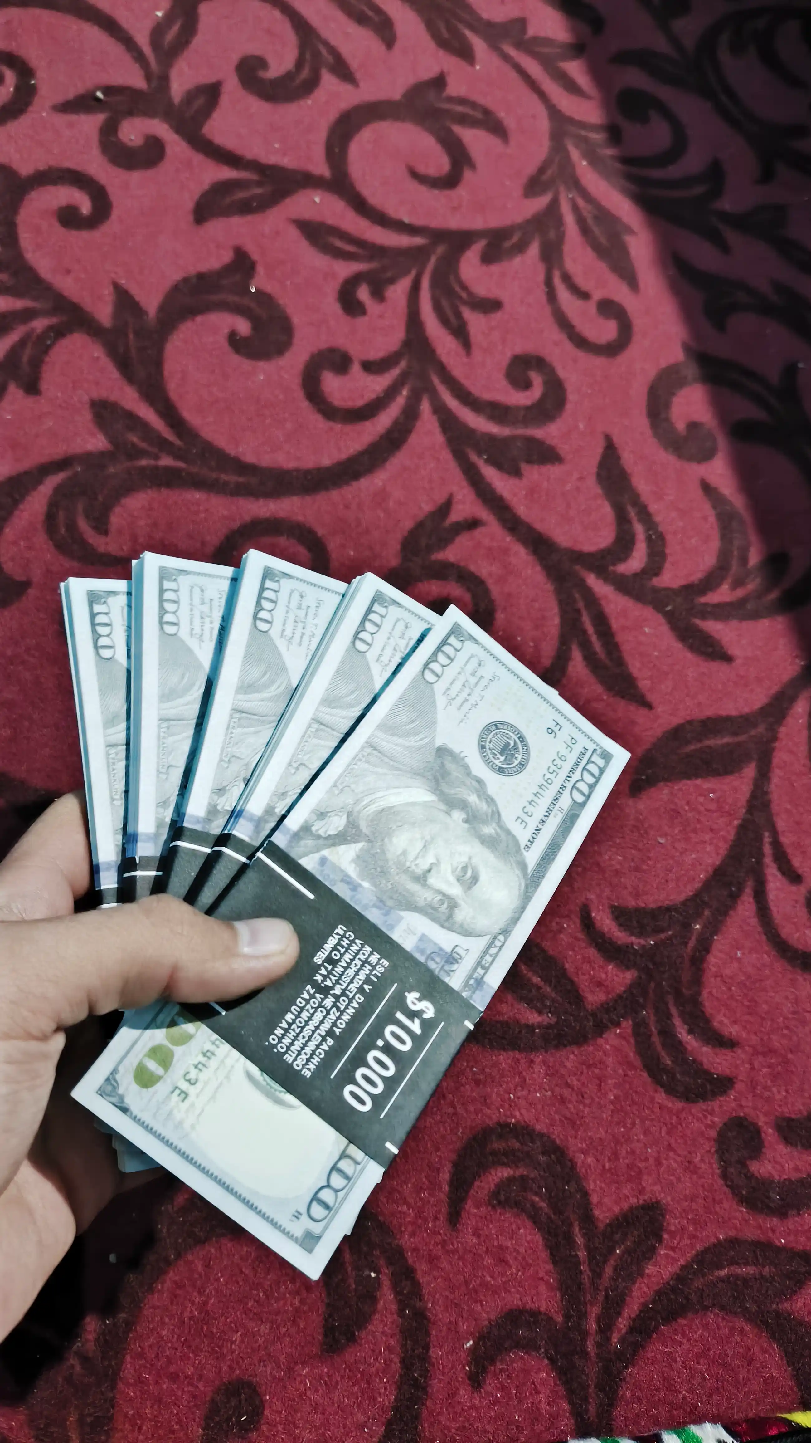 Доллар сувенир, сувенирные деньги для украшения, купюра, 100 USD, 50 USD