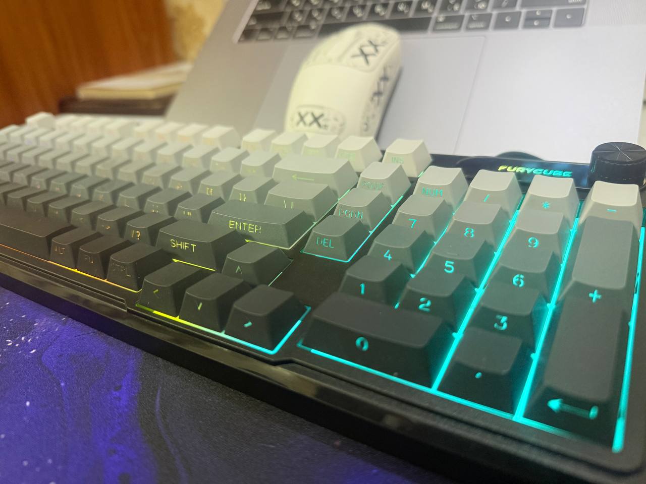 FURYCUBE IP98 suv o‘tkazmaydigan membranali klaviatura