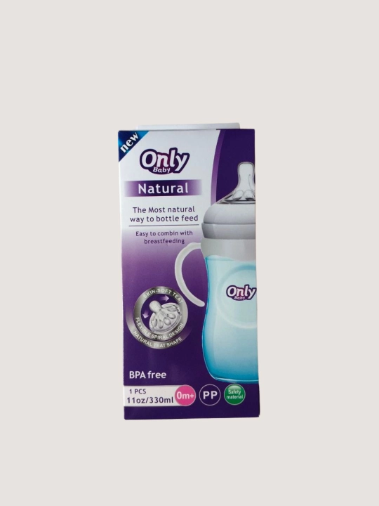 Детская бутылочка для кормления BPA free, силиконовая соска, 0+, 3 цвета