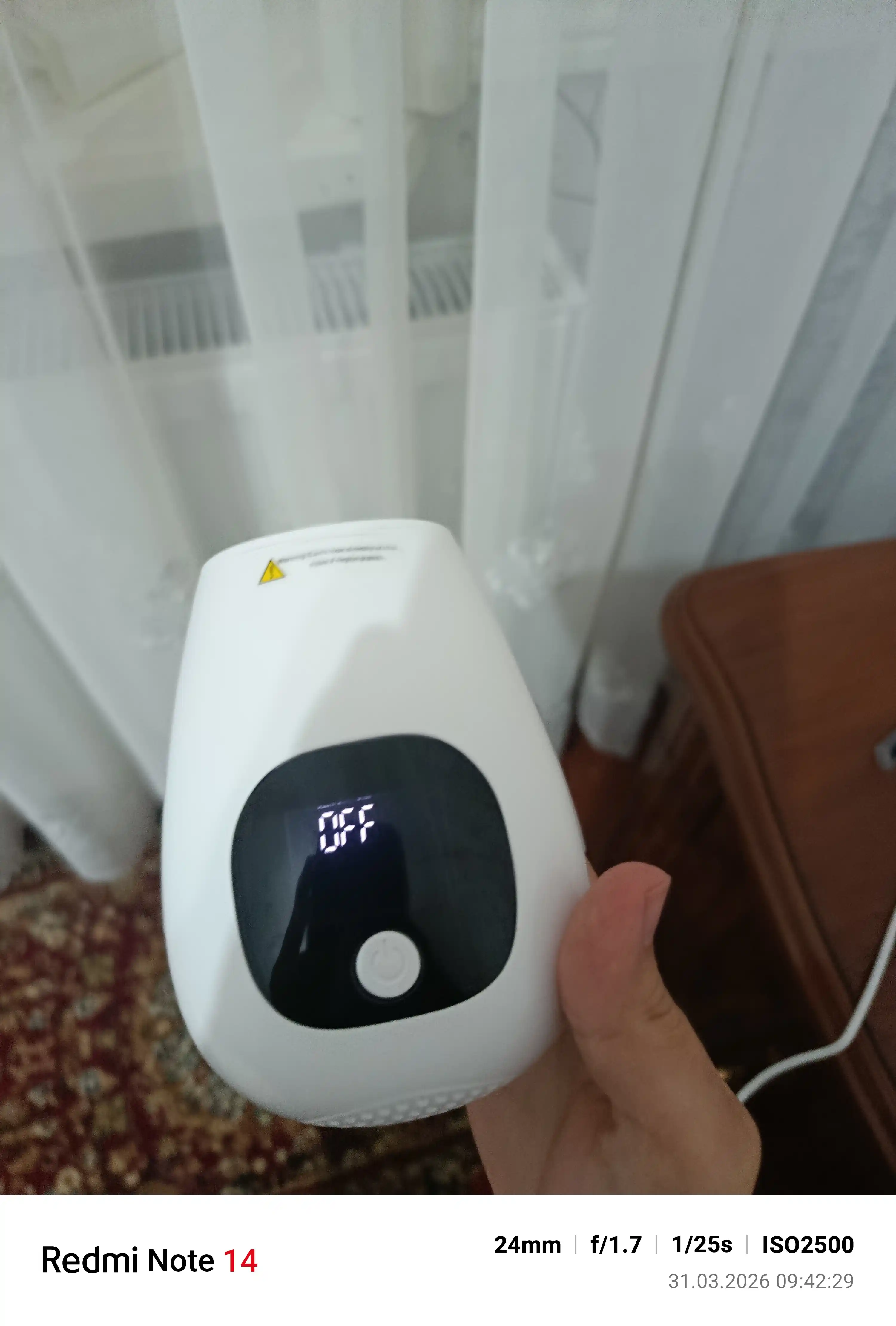 IPL lazer epilator, oqartiruvchi – 8 daraja quvvat, uy sharoitida epilatsiya apparati
