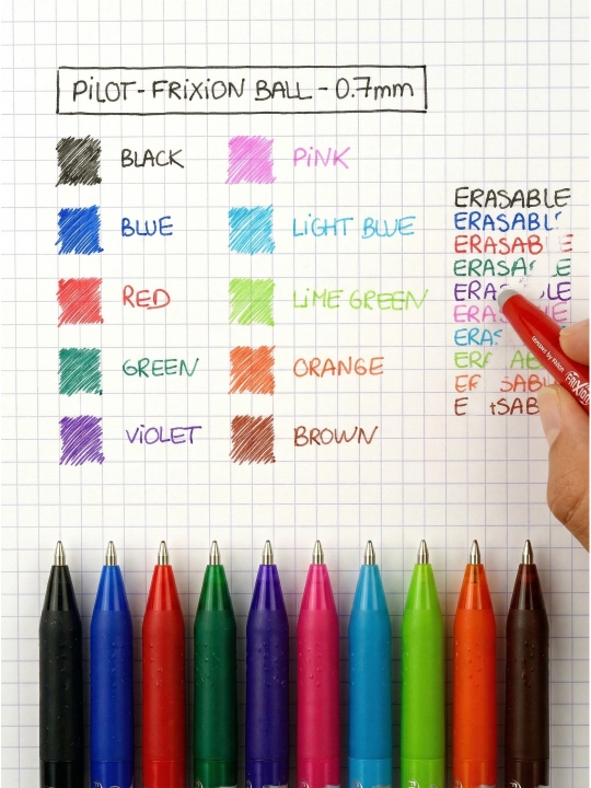 Ручка роллер "FRIXION"METAMO INK,07