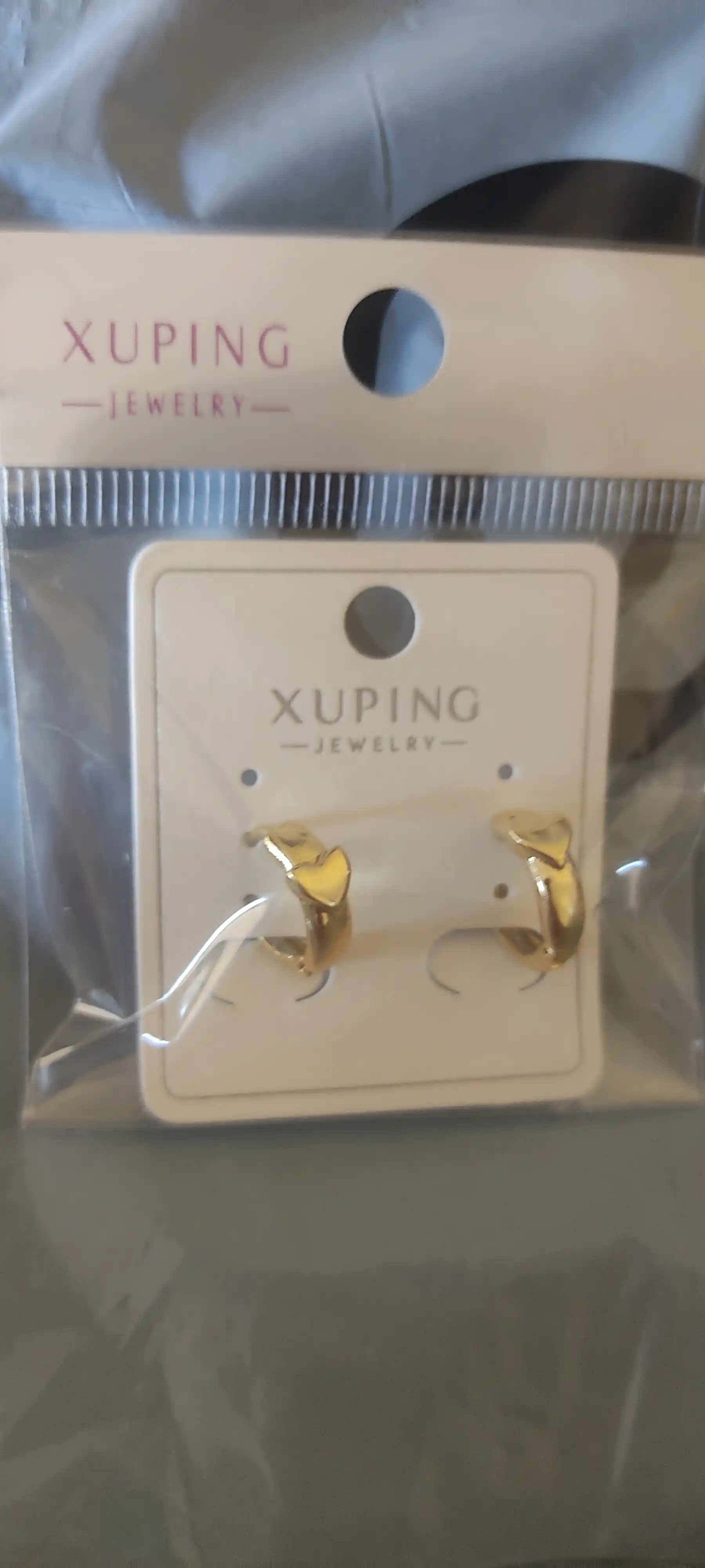 Золотого цвета серьги для женщин, бижутерия, Xuping