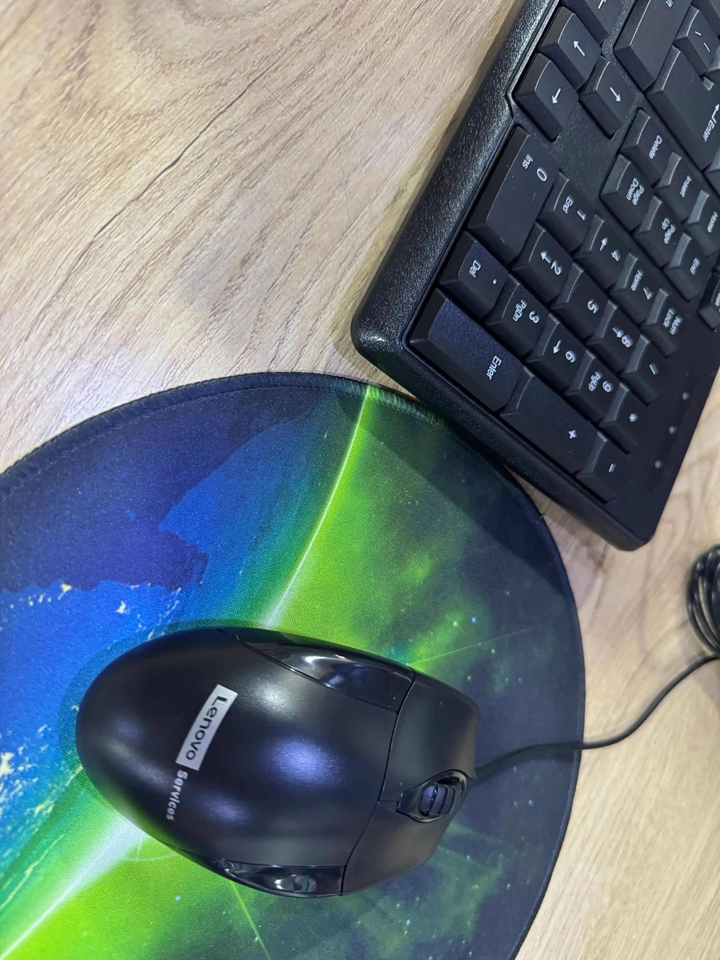 Klaviatura va sichqoncha komplekt 2 tasi 1 da - Lenovo Kit PW11 , 1600 DPI