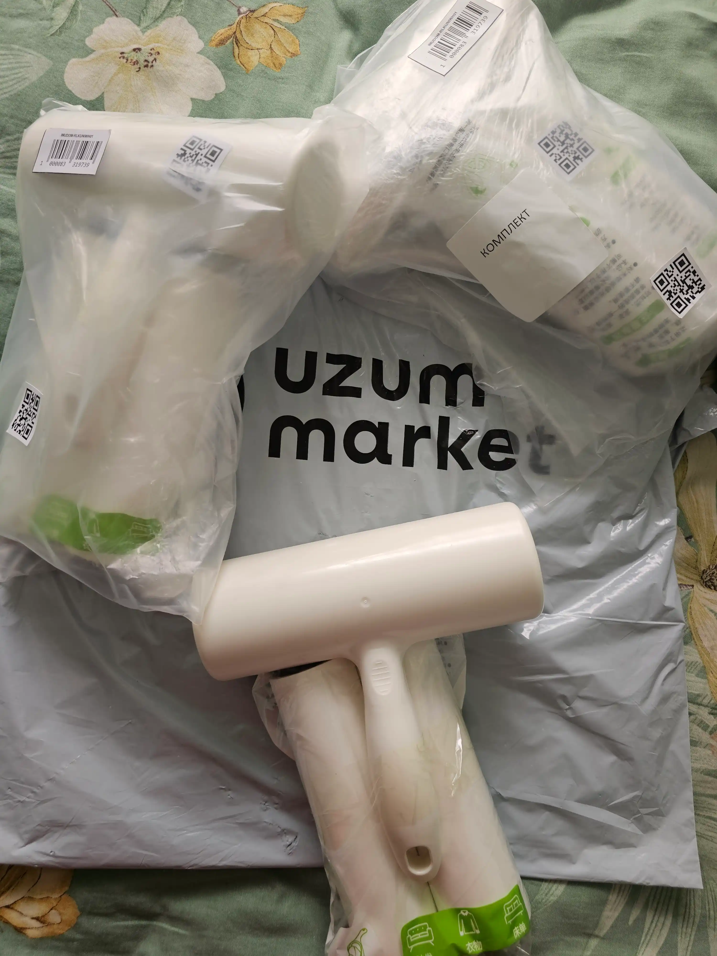 Kiyim-kechak va uy-ro‘zg‘or uchun chang, jun va hayvonlarni tozalash uchun universal yopishqoq rolik