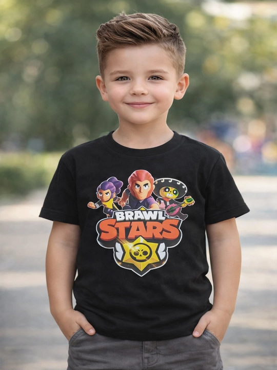 Futbolka o'g'il va qiz bolalar uchun, bosmali, minecraft, brawl stars - 