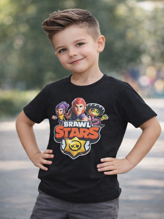 Futbolka o'g'il va qiz bolalar uchun, bosmali, minecraft, brawl stars