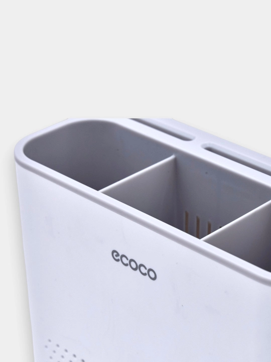 Ecoco Oshxona organayzeri, pichoq va qoshiqlar ushlagichi, teshmasdan o‘rnatish
