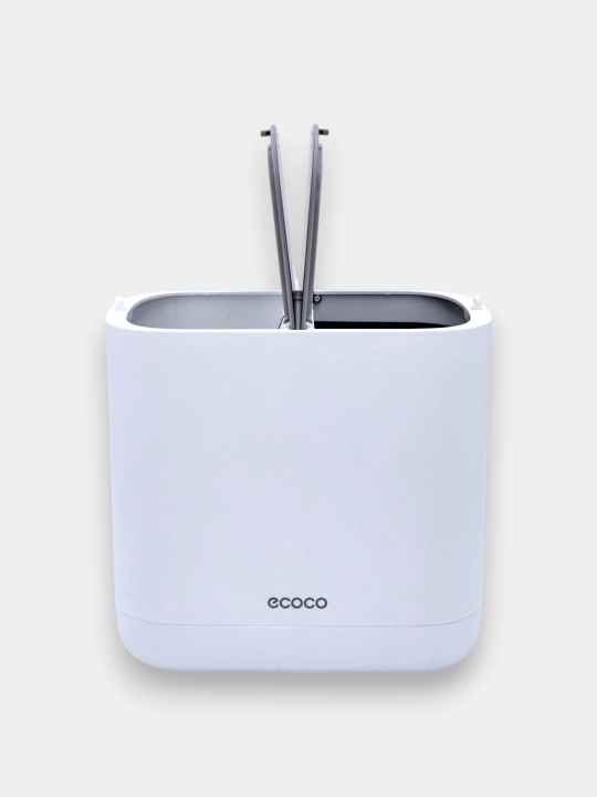 Salfetka qutisi va stol usti mini axlat chelagi ECOCO 2 si 1 da