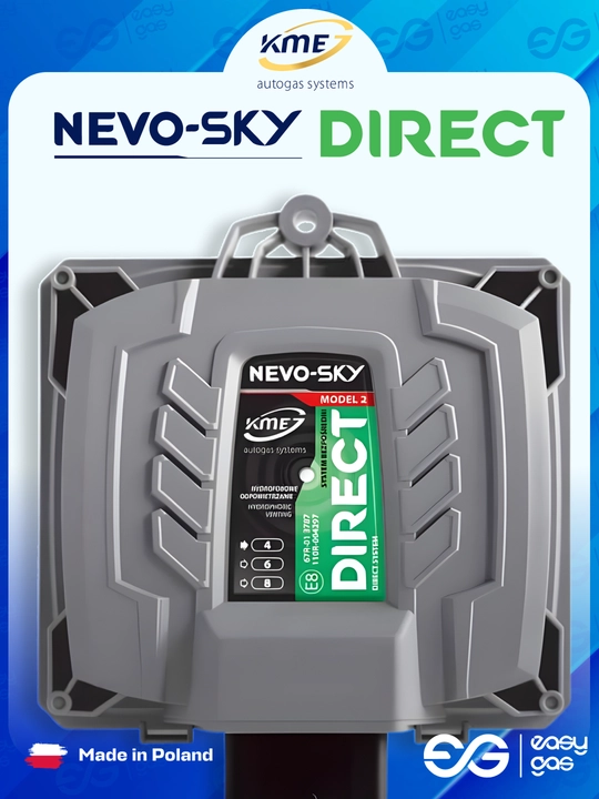 KME Nevo-Sky Direct Model 2, 4 цилиндра, ЭБУ LPG/CNG - 