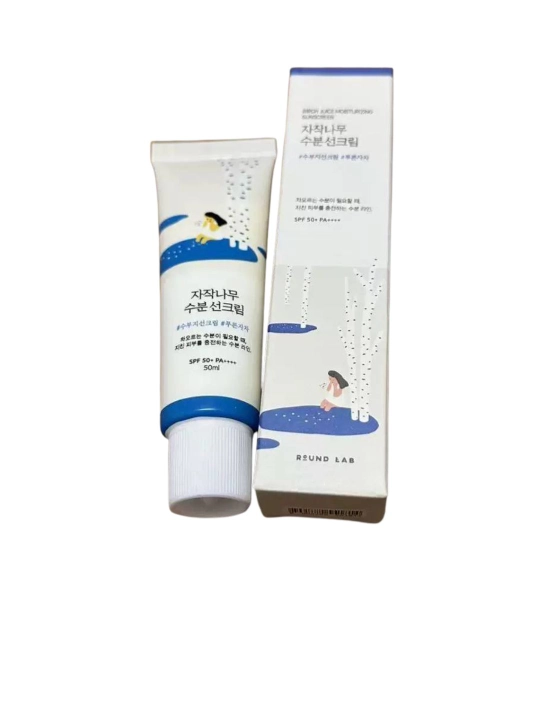 Солнцезащитный крем Round Lab Birch Juice Moisturizing Sunscreen SPF50+ PA++++, 50 мл