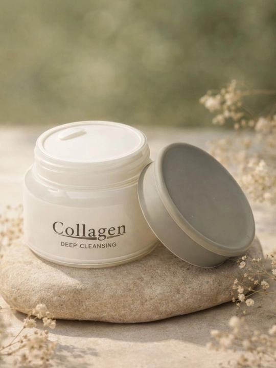 Krem yuz uchun Collagen, ugri va qarishga qarshi, 4 tasi 1 da, 80 gr - 