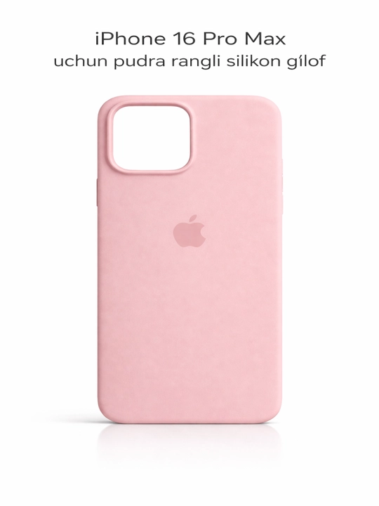 IPhone 17 / 16 / 15 / 14 / 13 / 12 Pro Maxlar uchun silikon g‘iloflar