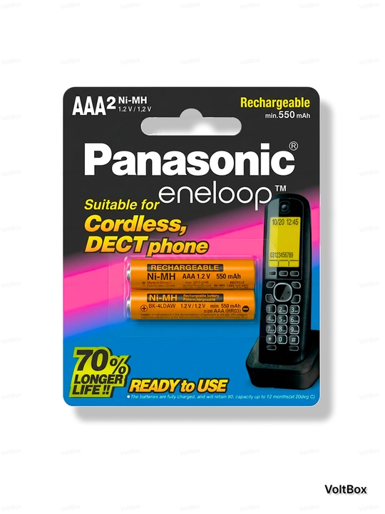 Panasonic AAA akkumulyator batareyalari