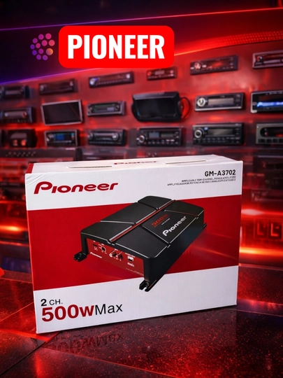 Автомобильный усилитель Pioneer GM-A3702, 500 Вт, 2-канальный — NODSALE-GMA3702