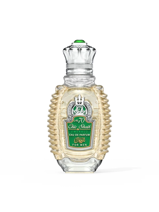 Parfyumlangan suv erkaklar uchun Designer Shaik Chic Emerald No. 70 - 