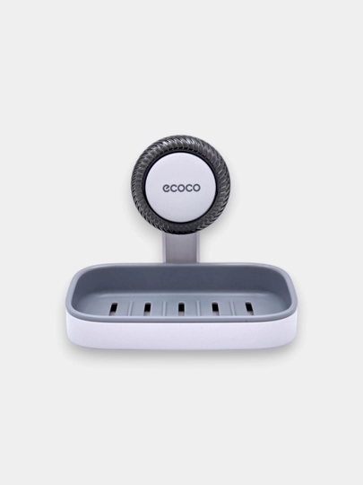 ECOCO Вакуумная мыльница на присоске E25247/E25248 без сверления стен, с дренажом