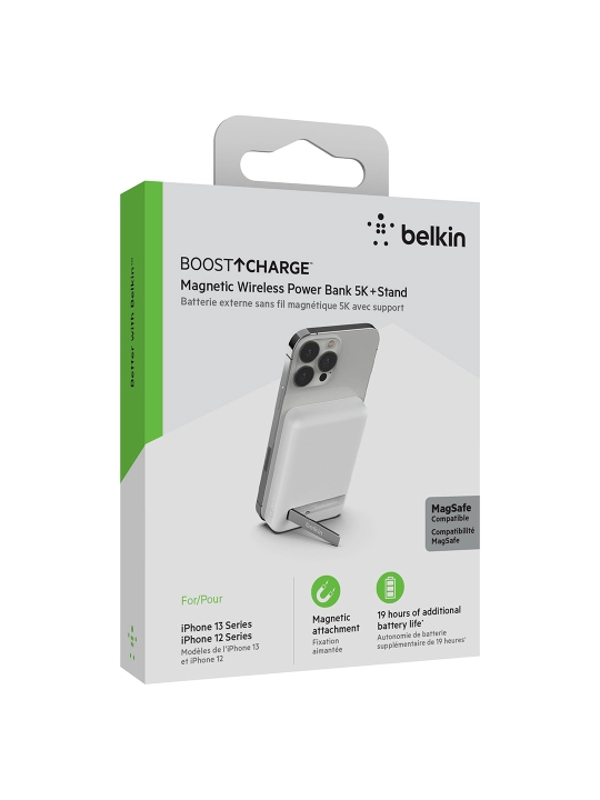 Power bank Belkin 5000 mAh soat sig‘imli, taglik uchun