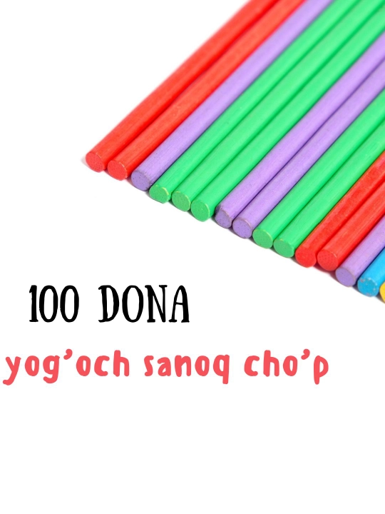 Sanoq cho'plar, bolalar uchun rivojlantiruvchi o'yinlar