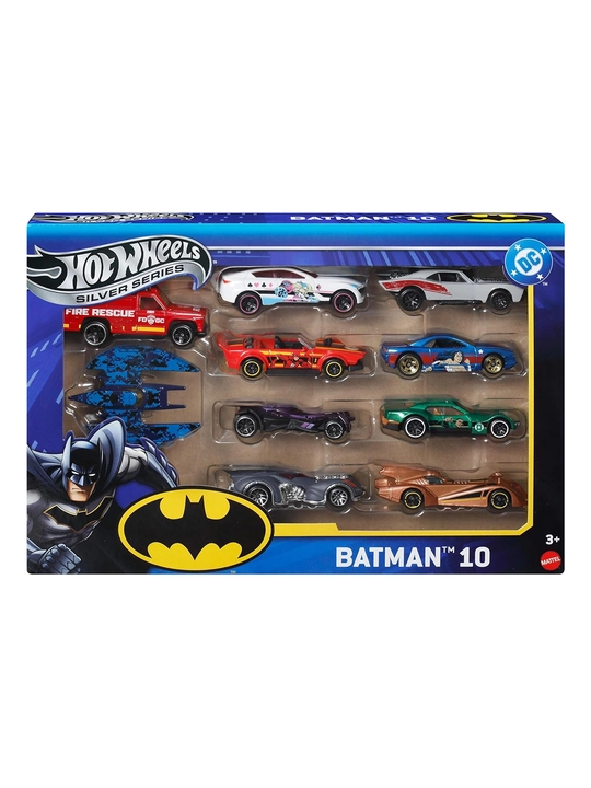 Hot Wheels Batman 10-Pack 10 ta mashina 1:64 Batmobile - 