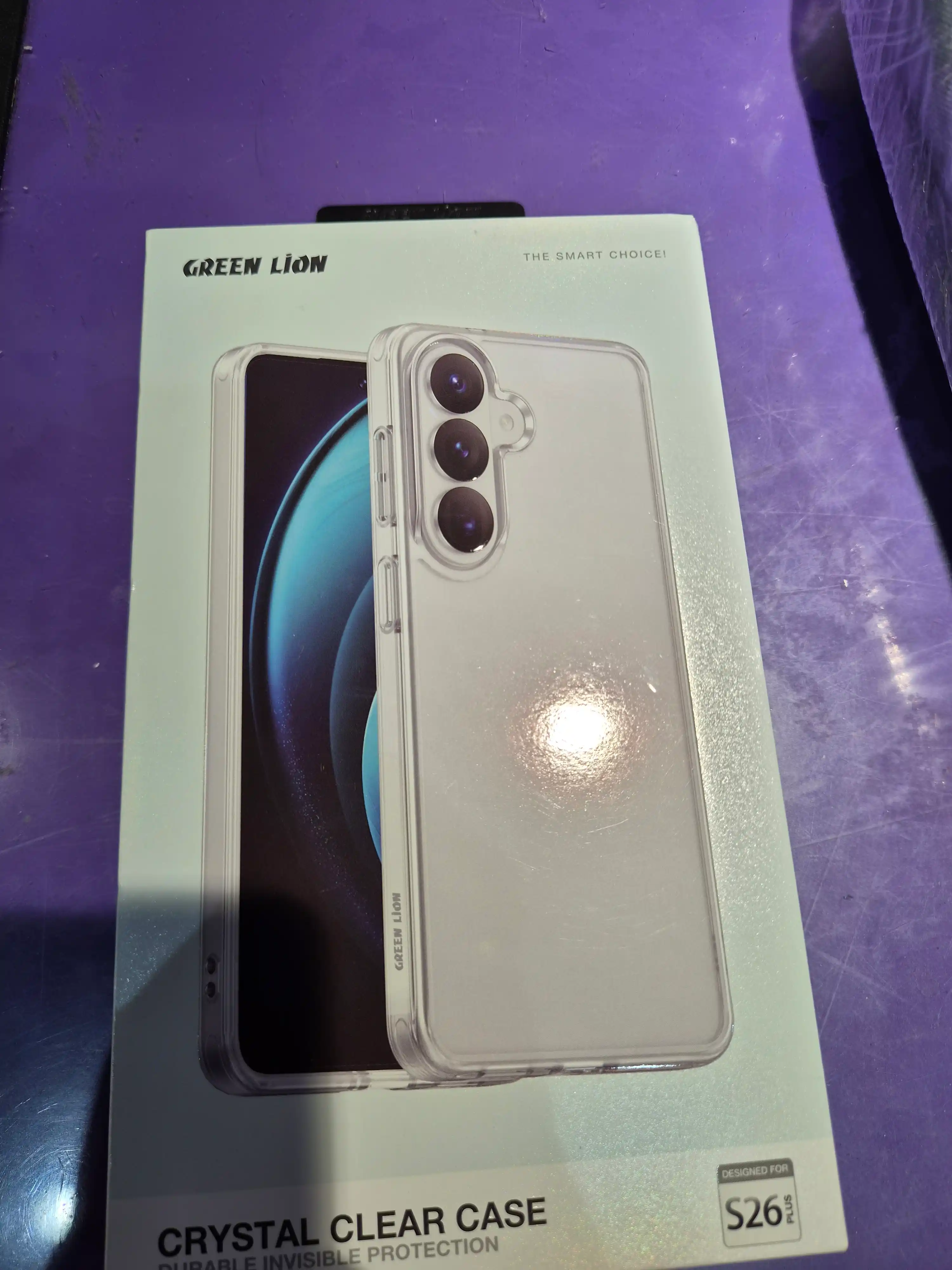 Прозрачный чехол Green Lion Crystal Clear для Samsung S24, S25, 26 Plus/Ultra
