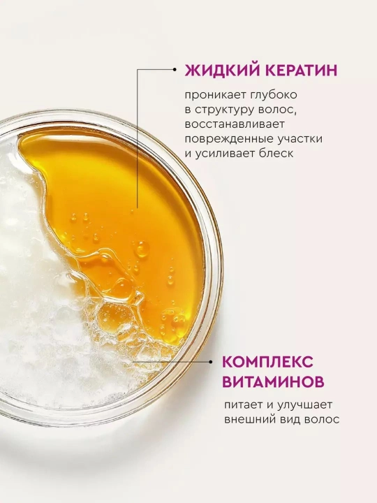 Маска для волос женская профессиональная с кератином Sowell Total Repair 400 мл