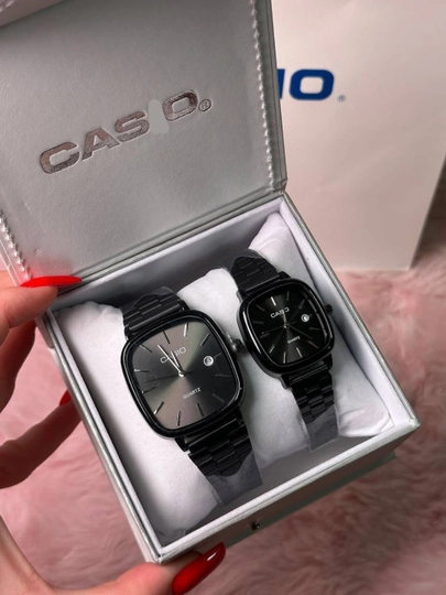 Парные часы Casio Couple Set – стильный дуэт для пары — MICRO1-CASIOPARA-ЧЕРНСТЕ