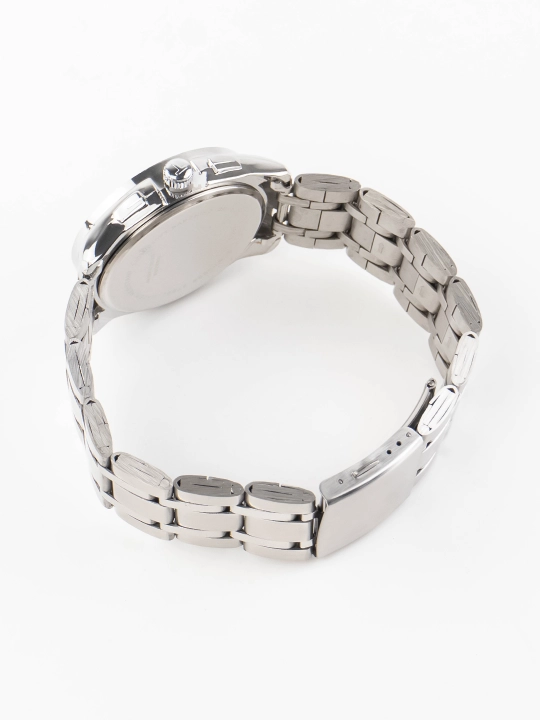 Мужские часы в стиле Tissot – классический дизайн, металлический браслет, с датой