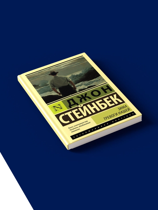 Книга Зима тревоги нашей автор  Джон Эрнст Стейнбек зарубежная литература