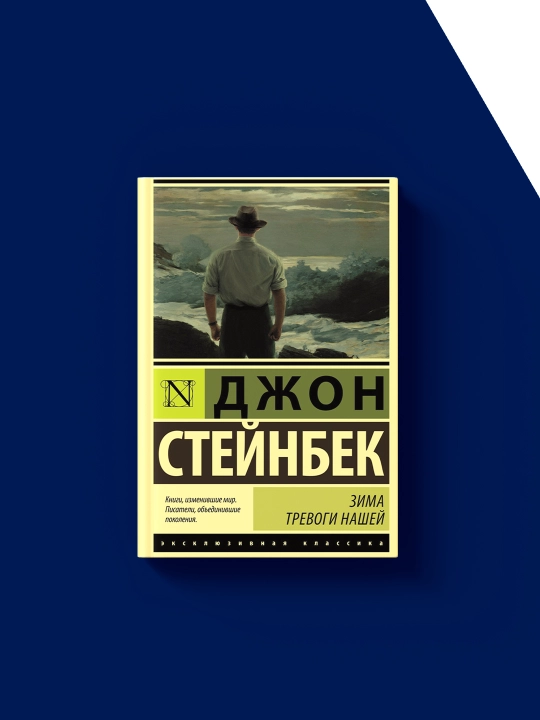 Книга Зима тревоги нашей автор  Джон Эрнст Стейнбек зарубежная литература