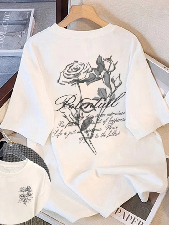OVERSIZE футболка для женщин и девушек