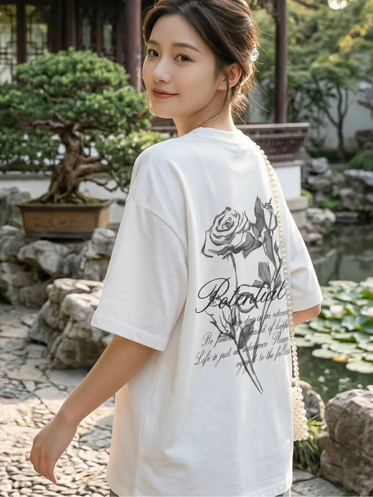 OVERSIZE футболка для женщин и девушек
