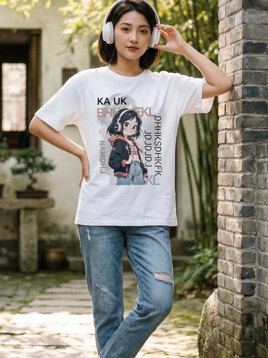 OVERSIZE футболка для женщин и девушек