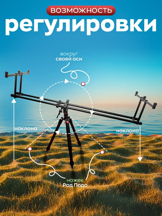 Подставка для карповых удилищ