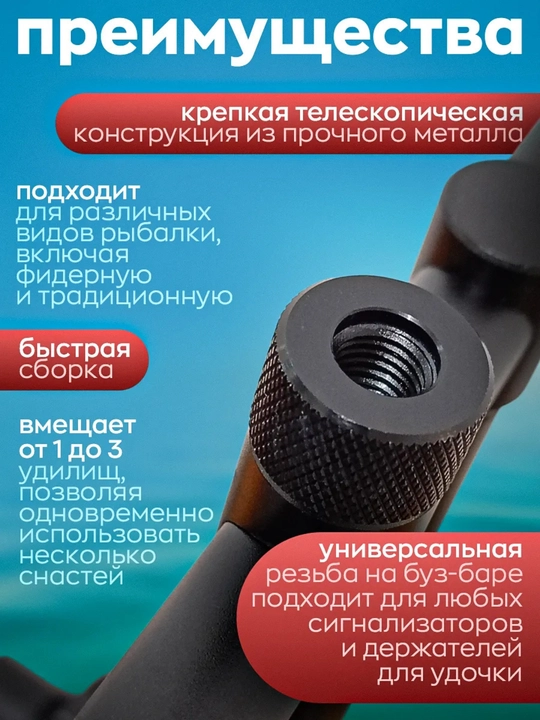 Подставка для карповых удилищ
