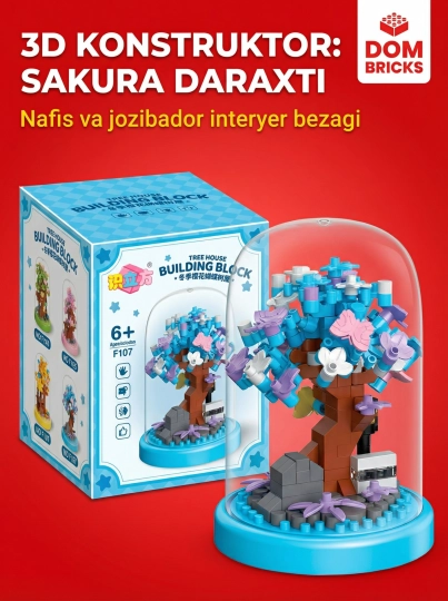 Конструктор цветы, 3D, разные цветы, роза, орхидея, совместим с лего — LEGOBOX-LEGOGUL-ТЕМНСИН